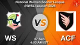 WS vs ACF Dream11 Prediction, Preview & Updates - <small>Sun, 27 Sep 04:00 AM IST</small>