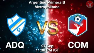 ADQ vs COM - Argentine Primera