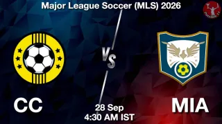 CC vs MIA - Major League