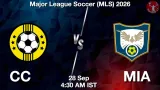CC vs MIA Dream11 Prediction, Preview & Updates - <small>Mon, 28 Sep 04:30 AM IST</small>