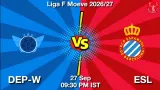 DEP-W vs ESL Dream11 Prediction - <small>Sun, 27 Sep 09:30 PM IST</small>