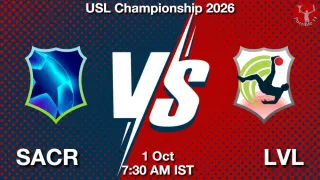 SACR vs LVL - USL Championship