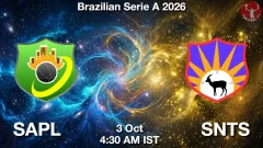 SAPL vs SNTS Match Result
