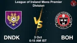 DNDK vs BOH Dream11 Prediction - <small>Sat, 03 Oct 12:15 AM IST</small>