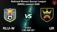 RLU-W vs UR Match Result