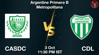 CASDC vs CDL CASDC vs CDL - Argentine Primera