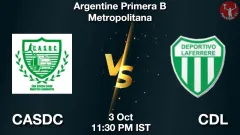 CASDC vs CDL Match Result