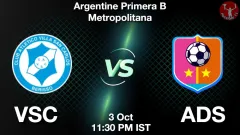 VSC vs ADS Match Result