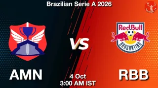 AMN vs RBB - Brazilian Serie