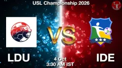 LDU vs IDE Match Result