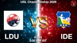 LDU vs IDE Dream11 Prediction, Preview & Updates - <small>Sun, 04 Oct 03:30 AM IST</small>