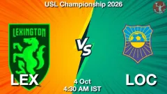 LEX vs LOC Match Result