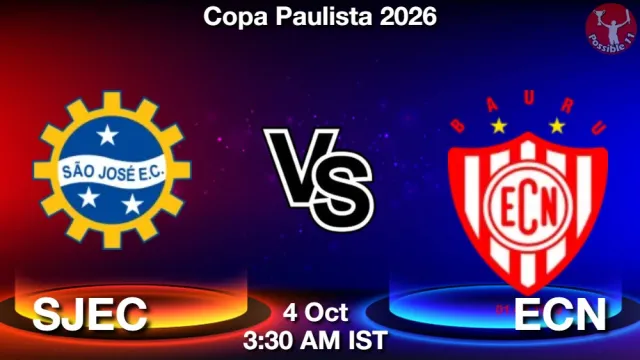 SJEC vs ECN ड्रीम11 भविष्यवाणी, फैंटेसी फुटबॉल टीम - 04 अक्टूबर 2026