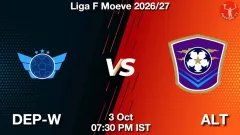 DEP-W vs ALT Match Result