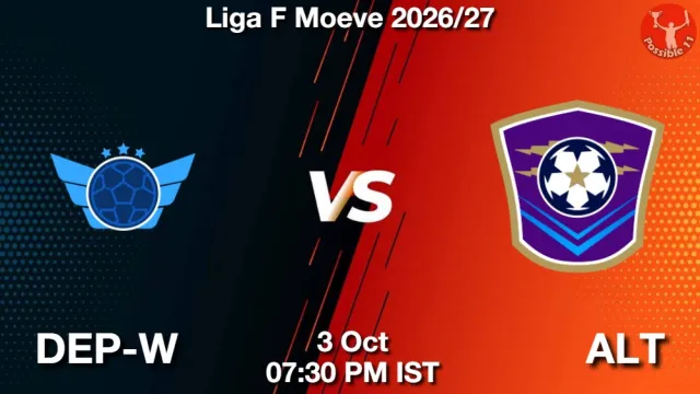 DEP-W vs ALT Match Previews and Football Tips