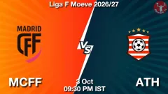 MCFF vs ATH Match Result