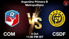 COM vs CSDF Match Result