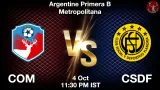 COM vs CSDF Dream11 Prediction - <small>Sun, 04 Oct 11:30 PM IST</small>