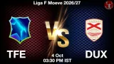 TFE vs DUX Dream11 Prediction, Preview & Updates - <small>Sun, 04 Oct 03:30 PM IST</small>