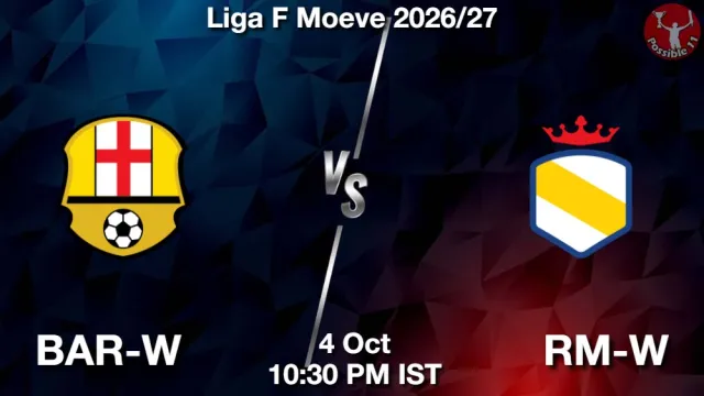 BAR-W vs RM-W Match Previews and Football Tips
