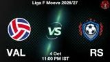 VAL vs RS Dream11 Prediction, Preview & Updates - <small>Sun, 04 Oct 11:00 PM IST</small>