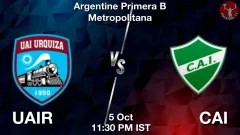 UAIR vs CAI Match Result