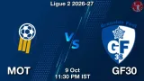 MOT vs GF30 Dream11 Prediction - <small>Fri, 09 Oct 11:30 PM IST</small>