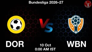 DOR vs WBN - Bundesliga 2026–27