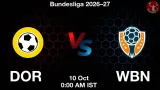 DOR vs WBN Dream11 Prediction, Preview & Updates - <small>Sat, 10 Oct 12:00 AM IST</small>