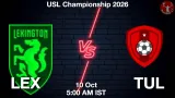 LEX vs TUL Dream11 Prediction, Preview & Updates - <small>Sat, 10 Oct 05:00 AM IST</small>