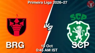 BRG vs SCP - Primeira Liga