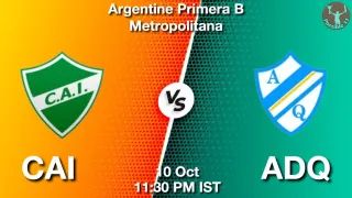 CAI vs ADQ - Argentine Primera