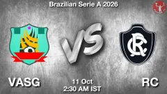 VASG vs RC Match Result