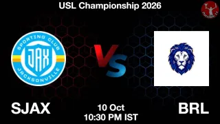 SJAX vs BRL SJAX vs BRL - USL Championship