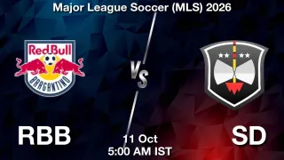 RBB vs SD - Major League