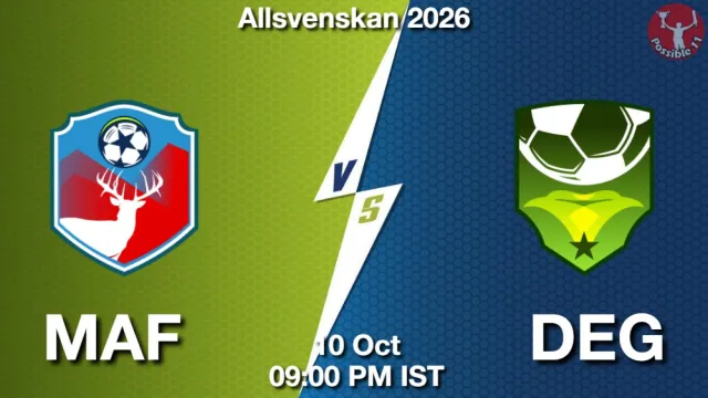 MAF vs DEG Match Previews and Football Tips
