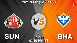 SUN vs BHA Matcch Previews