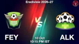 FEY vs ALK Dream11 Prediction, Preview & Updates - <small>Sat, 10 Oct 10:15 PM IST</small>