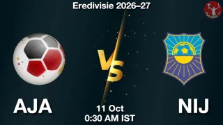 AJA vs NIJ - Eredivisie 2026–27