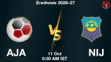 AJA vs NIJ Dream11 Prediction, Preview & Updates - <small>Sun, 11 Oct 12:30 AM IST</small>
