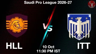HLL vs ITT - Saudi Pro