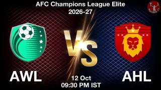 AWL vs AHL - AFC Champions