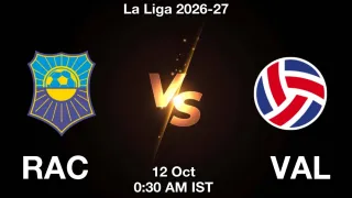 RAC vs VAL - La Liga