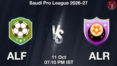 ALF vs ALR Match Result