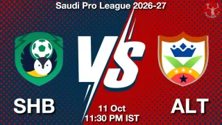 SHB vs ALT - Saudi Pro