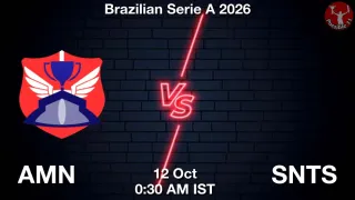 AMN vs SNTS - Brazilian Serie