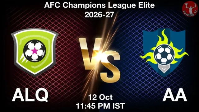ALQ vs AA Match Previews and Football Tips
