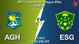 AGH vs ESG - AFC Champions