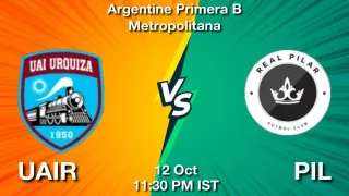 UAIR vs PIL - Argentine Primera