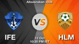IFE vs HLM Dream11 Prediction, Preview & Updates - <small>Mon, 12 Oct 10:30 PM IST</small>